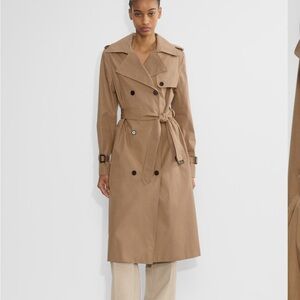 Aritzia Finch Tan Trench Coat